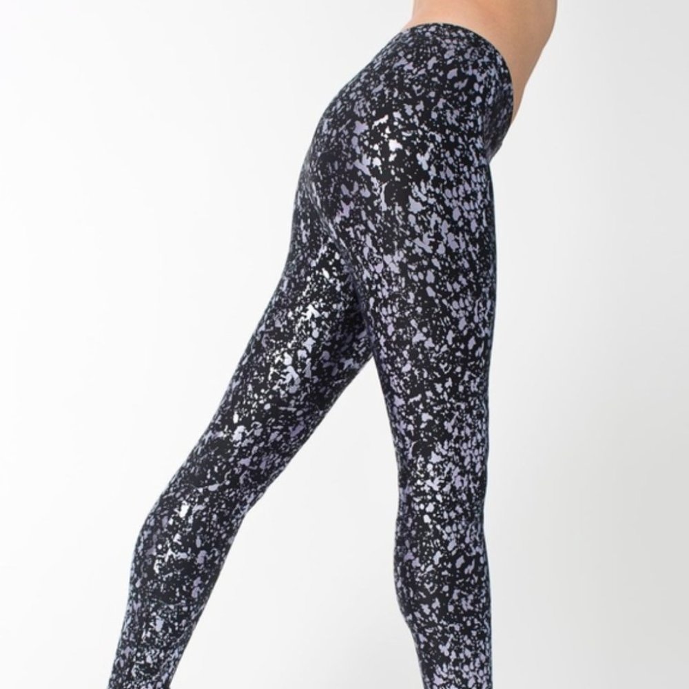 AA Metallic Splatter Leggings